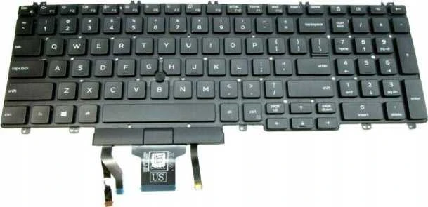 „Dell“ klaviatūra, angliška „Int 102Key“.