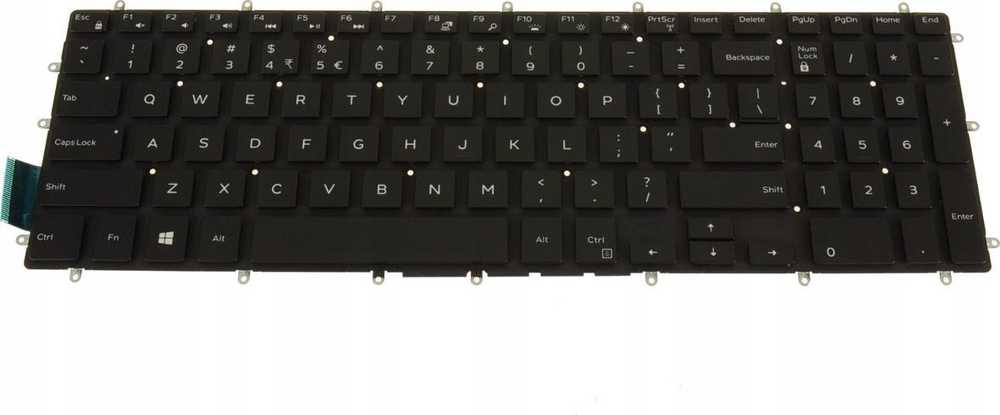 Klaviatūra Dell KYBD 101 US-INTL M16NXC-UBS