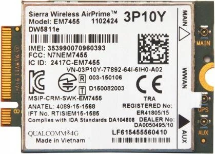 Dell MODULE SNAPDRAGON X7 LTE-A - EM7455