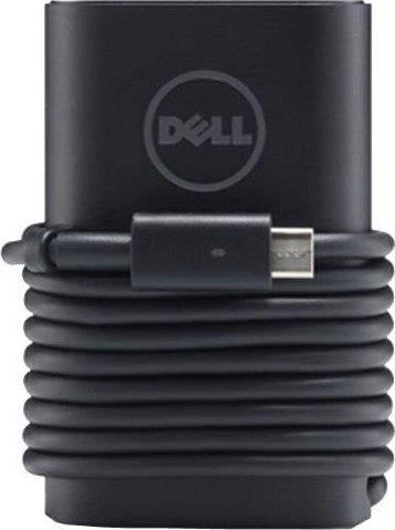 Dell USB-C maitinimo adapteris su apvyniotu laidu