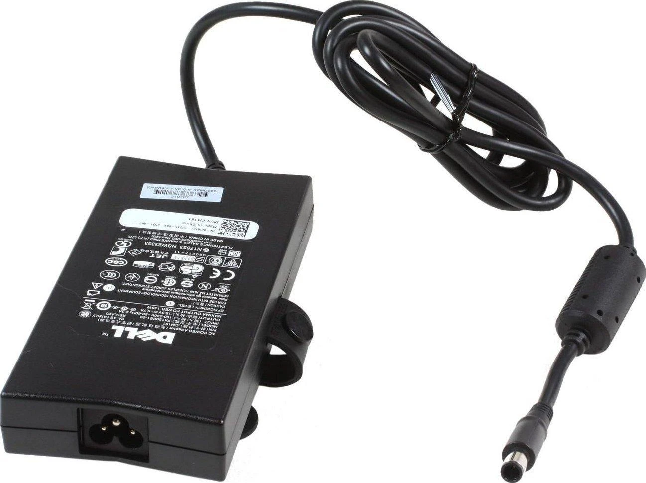 Dell kintamosios srovės adapteris, 130 W, 19,5 V, 3 kontaktų, 7,4 mm, C6 maitinimo laidas, 2 versija