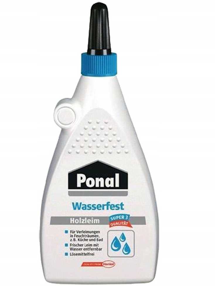 Dell Ponal Holzleim Wasserfest, Flasche mit 225g, 9H PN18S