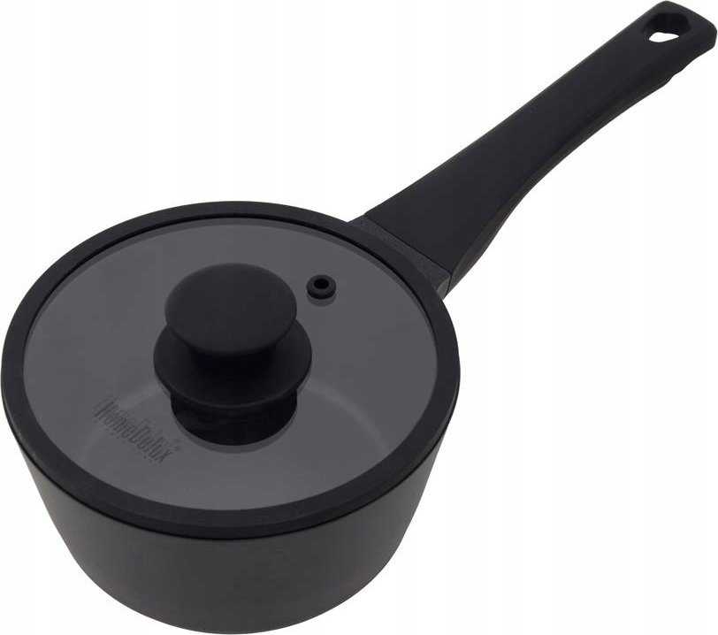 Dell Puodas su stikliniu dangteliu HOBART HomeDelux 16 cm 1,2 l GREBLON C3 danga