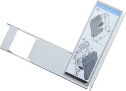 Dell 2,5 colio HDD adapteris su montavimo instrukcija