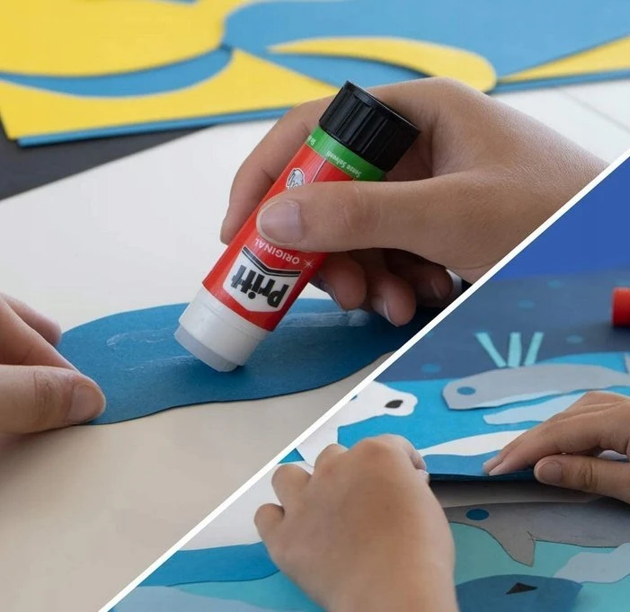 „Dell Pritt“ klijų pieštukai, kelių pakuočių pakuotė, 5 vnt. x 43 g, 9H, PS8BF