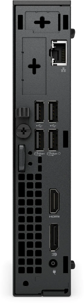 Komputer Dell DELL Pro Micro QCM1255 AMD Ryzen 5 PRO 8500GE 16 GB DDR5-SDRAM 512 GB SSD Windows 11 Pro Micro PC Mini PC Juodas