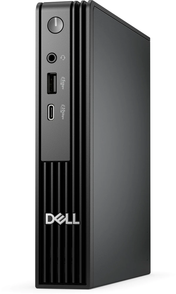 Komputer Dell DELL Pro QCM1255 AMD Ryzen™ 3 8300GE 8 GB DDR5-SDRAM 512 GB SSD Windows 11 Pro Micro PC Mini PC Juodas