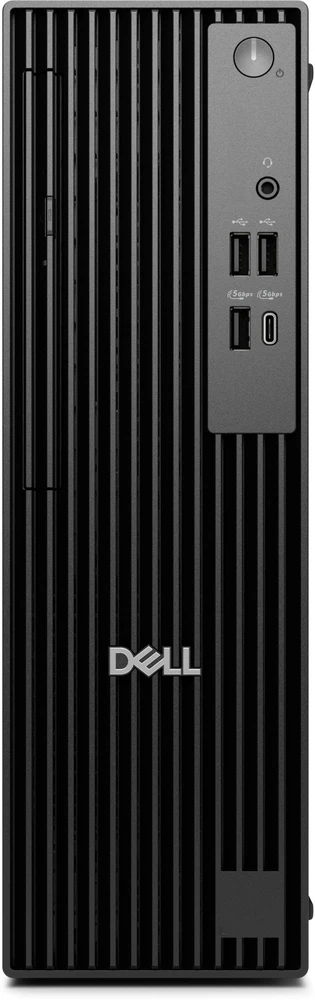 Stacionarus kompiuteris Kompiuteris Dell DELL Pro QCS1255 AMD Ryzen™ 7 8700G 16 GB DDR5-SDRAM 512 GB SSD Windows 11 Pro Slim PC PC Juodas