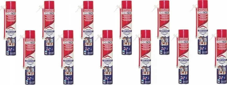 Dell PU purškiama izoliacija „Polynor Home“, 750 ml
