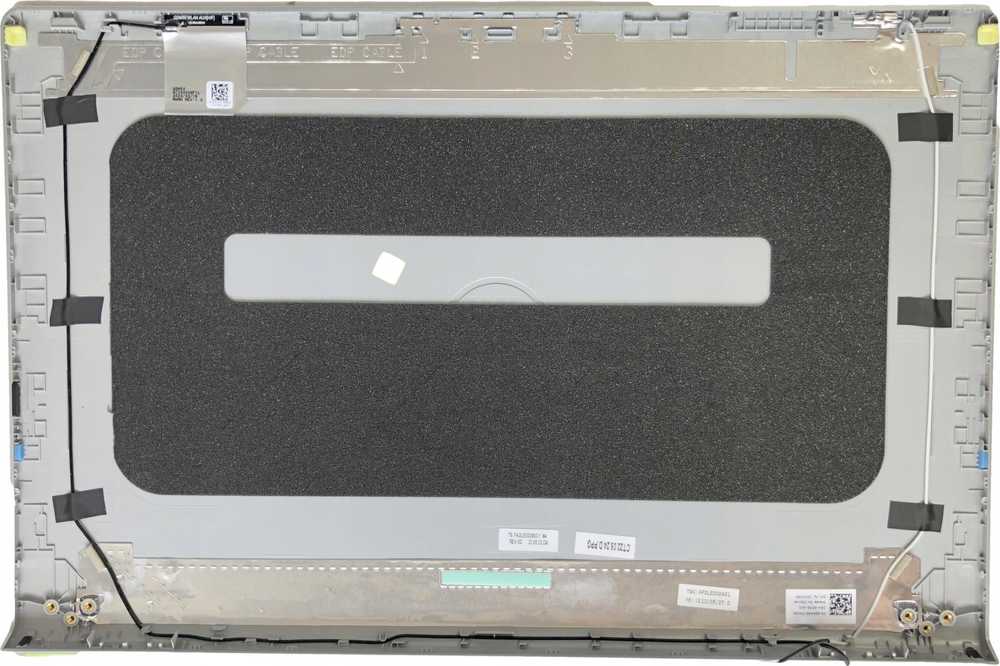 Monitorius Dell Sidabrinis, ASSY Cover LCD,