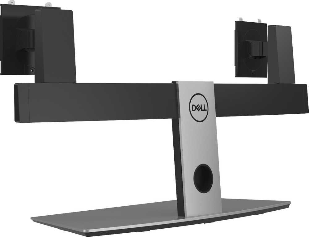 Laikiklis „Dell MDS19“ dviejų monitorių laisvai pastatomas stovas (482-BBCY)