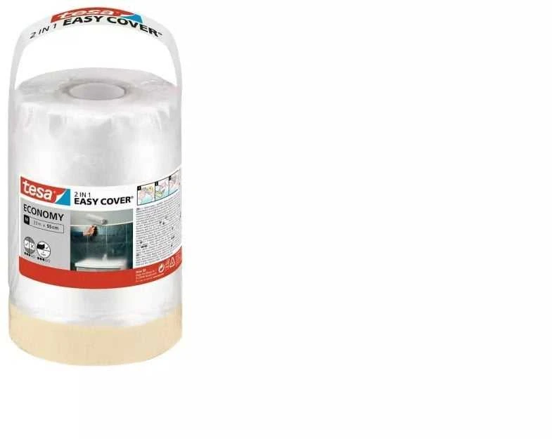 Tesa Easy Cover Economy plėvelė su maskavimo juosta
