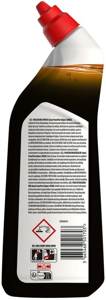 Harpic tualeto valiklis CLEA POWER PLUS MAX10 ORIG 750 ml