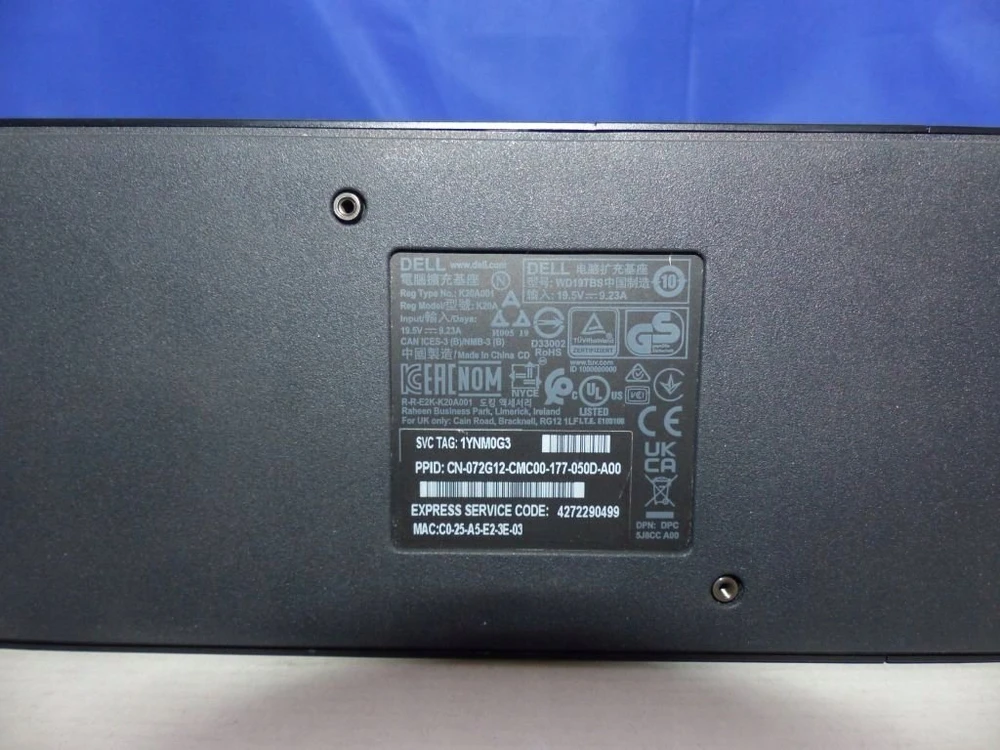 Dell -WD19TBS180W