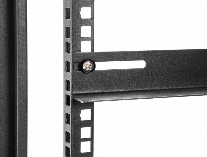 Delock Delock 19 col. Tragschiene fur Netzwerkschrank 450 x 40 mm 2 Stuck