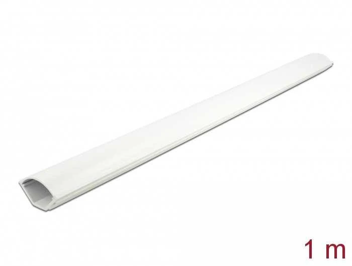 Lipnus kampinis kanalas Delock 43 x 23 mm - ilgis 1 m baltas
