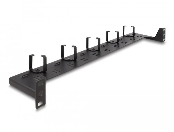 Dėklas Delock 48.30cm 19'' Panel rozdzielczy LWL 1 HE juoda