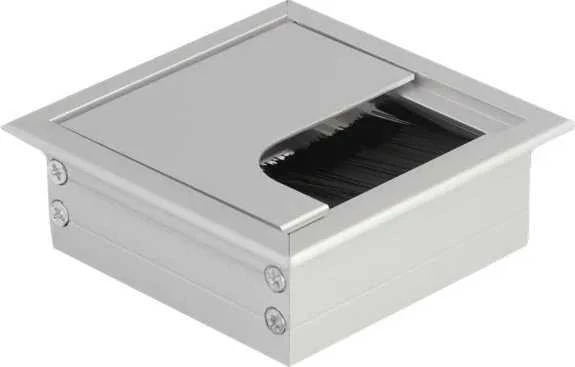 DeLOCK 66860 organizator na kable Biurko Cable grommet Sidabrinė 1 vnt.