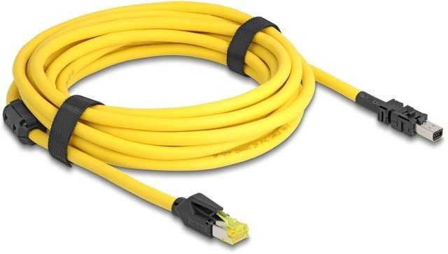 Delock DeLOCK 81253 kabelis sieciowy Juodas, Geltonas 5 m Cat6