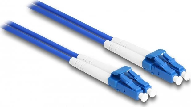 Delock Kabelis LWL LC Duplex Singlemode OS2 su metalowym zbrojeniem 3m (87921)