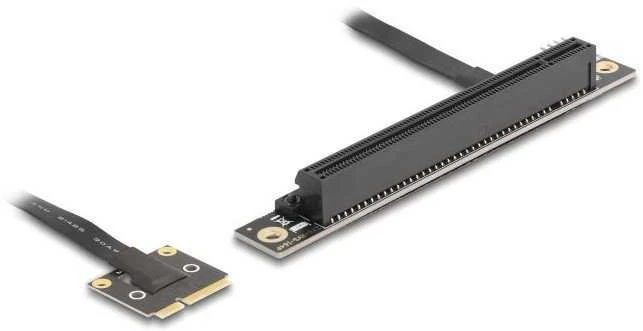 Delock DELOCK Adapteris Mini PCIe Stecker zu PCIe 3.0 x16 Slot 90°