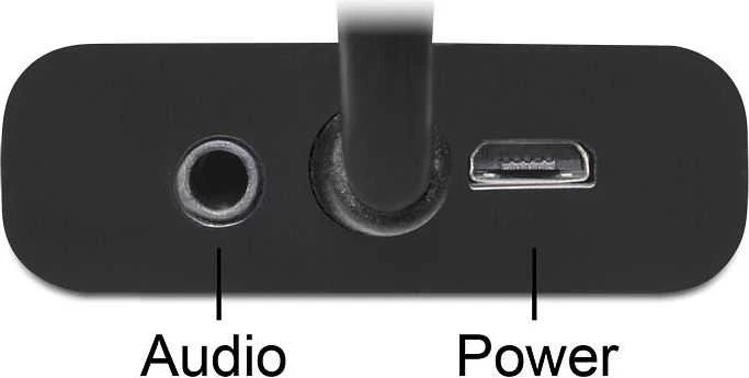 Delock Adapteris Displayport 1.1 vyriškas > VGA lizdas + garsas + maitinimas