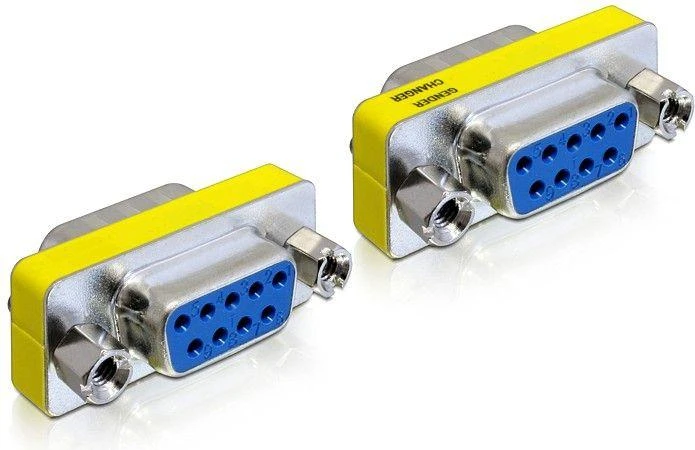 Delock Sub-D 9 kontaktų moteriški adapteriai