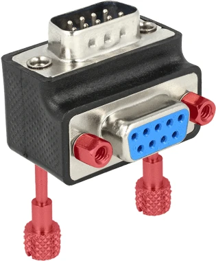 Delock DB- 9 - DB- 9, Juoda (65593)