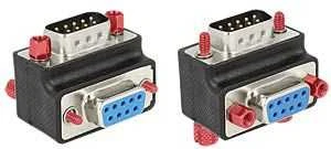 Delock DB-9 - DB-9, Juodas (65595)