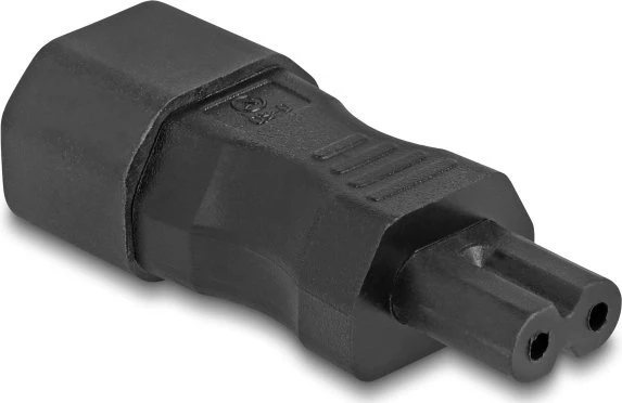 Delock DeLOCK 80469 Lyties keitiklis / Kabelis IEC 60320 C14 IEC 60320 C7 Juodas