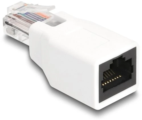 Delock DeLOCK Adapteris RJ50 męski na żeński balta