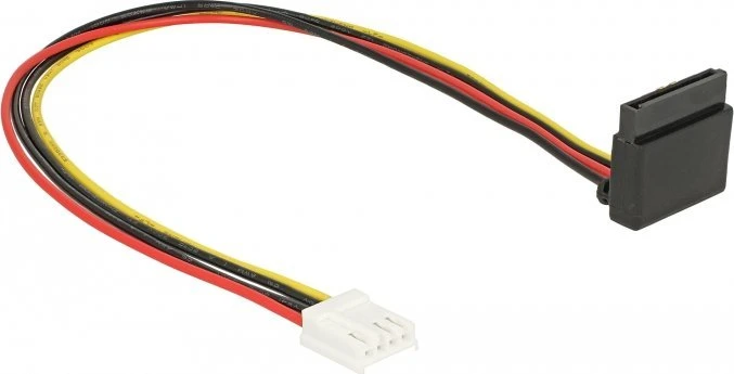 DeLock Kabelis Power Floppy 4 kontaktų (F) – SATA 15 kontaktų (F) 30 cm