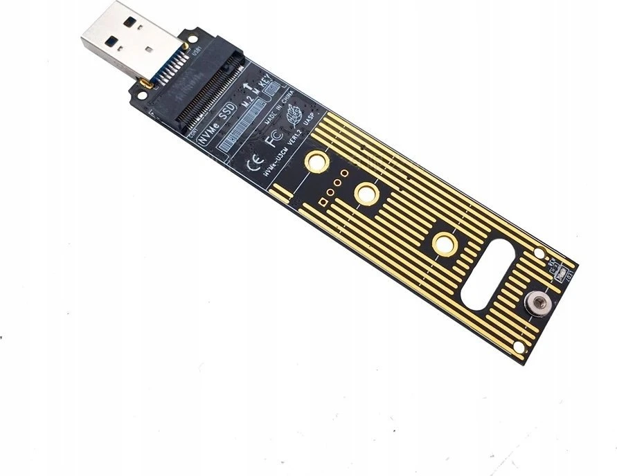 Delock keitiklis, skirtas M.2 NVMe PCIe SSD su USB 3.1 Gen 2