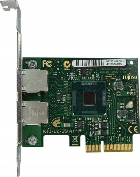 Delock PCI Express x4 kortelė 2 x RJ45 Gigabit LAN i82576