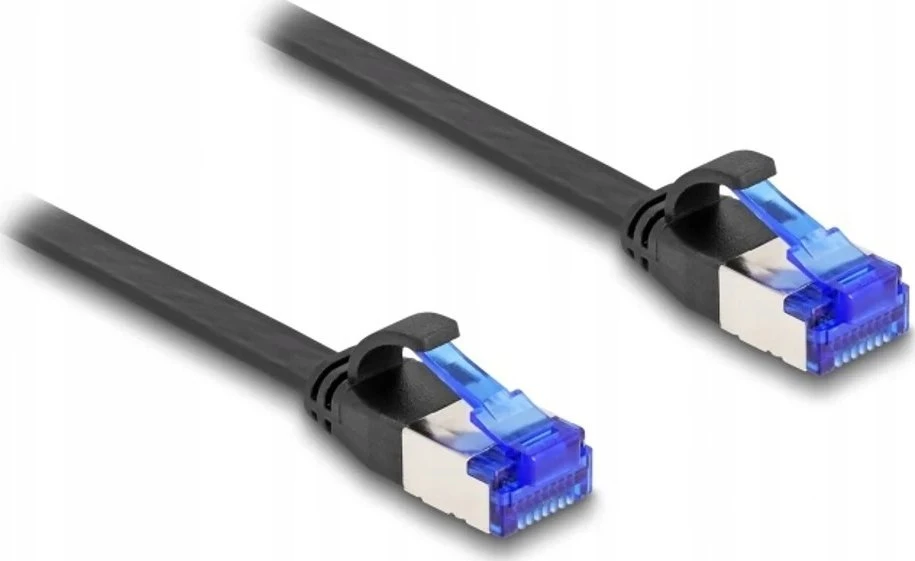 Delock DELOCK RJ45 Flachband Patchkabel Stecker zu Stecker Cat.6A