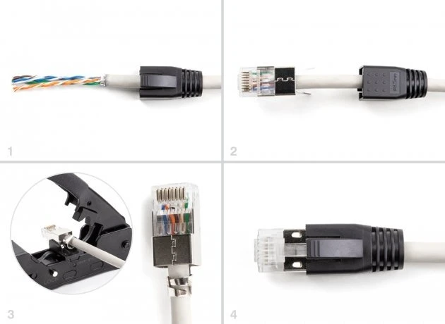 „Delock“ RJ45 modulinių jungčių rinkinys „Cat.6A“, „Cat.7“, 25 lizdų