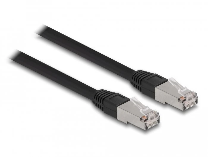 Delock Kabelis sieciowy RJ45 Cat.6A S/FTP 20 m Juodas (80132)