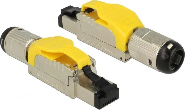 Delock RJ45 kištuko lauko mazgas Cat.6A metalinis
