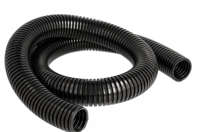 „DeLOCK“ kabelio apsauginė mova 1 m x 34,5 mm, juoda, juoda, plastikinė, 1 vnt., 3,45 cm, 1000 mm