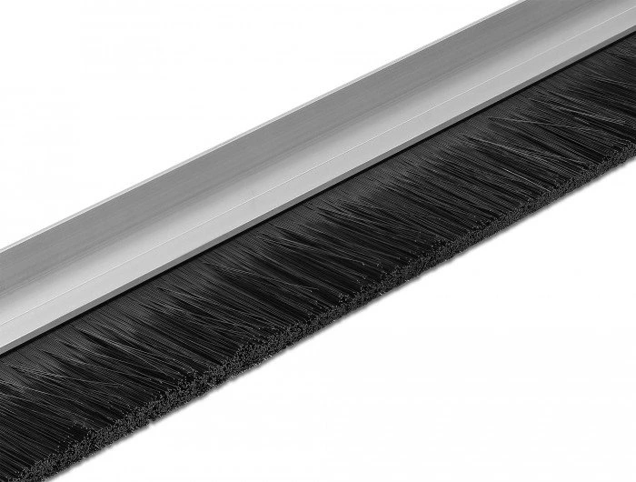 Delock DeLOCK juosta 40 mm su kampuotu aliuminio profiliu – ilgis 1 m, juoda, aliuminis, plastikas, stačiakampė, 1000 mm, 40 mm, Kinija