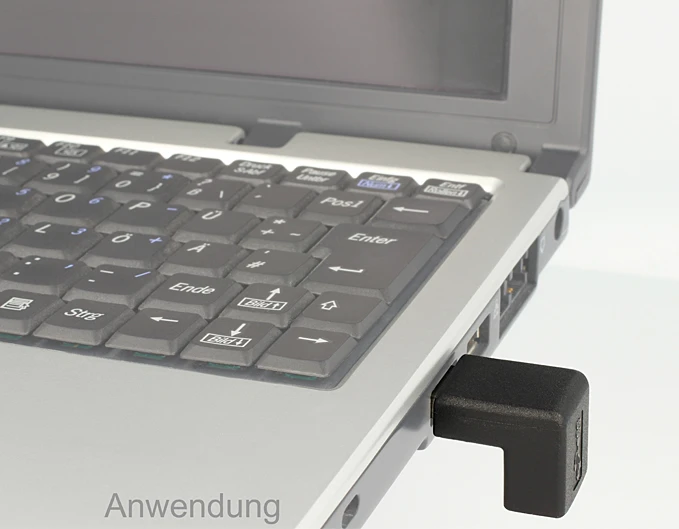 Kampinis USB adapteris nešiojamam kompiuteriui
