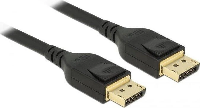 Delock Cable Displayport 1.4 vyriškas daugiau Displayport vyriškas (20 kontaktų) 8K 5m