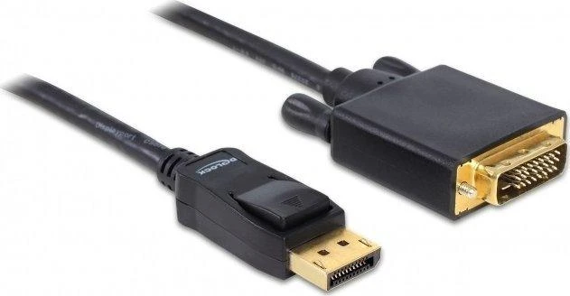 DisplayPort į DVI 24+1 kabelis su auksinėmis jungtimis