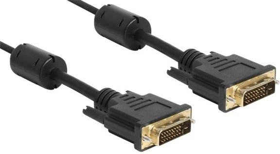 DVI 24+1 kabelis su feritiniais filtrais