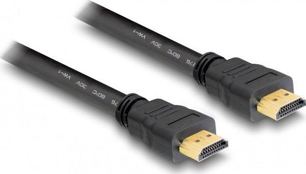 Delock Cable didelės spartos HDMI su eternetu – HDMI A Stecker > HDMI A Stecker 20 m