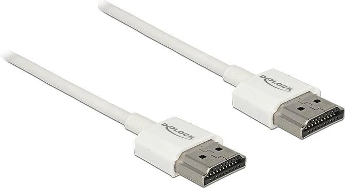 „Delock“ didelės spartos HDMI su eternetu – HDMI su Ethernet kabeliu 0,25