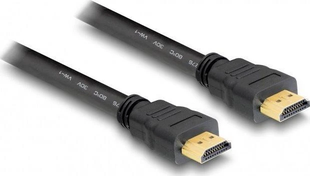 Delock HDMI kabelis su paauksuotomis jungtimis