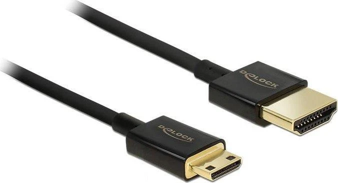 HDMI į mini HDMI kabelis su auksinėmis jungtimis