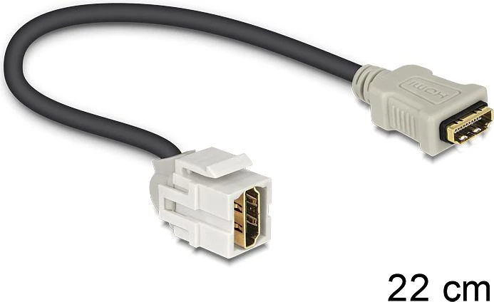 DeLOCK HDMI Keystone prailgintuvas, 22cm