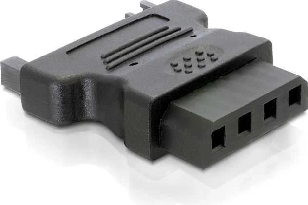 Delock IDE - SATA, Juodas (82326)